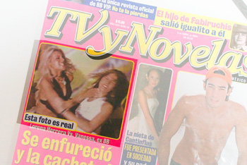 TVyNovelas magazine cover