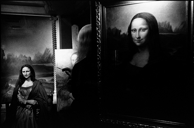 Mona Lisa en el Museo de Cera, San Francisco, California © Pedro Meyer, 1986