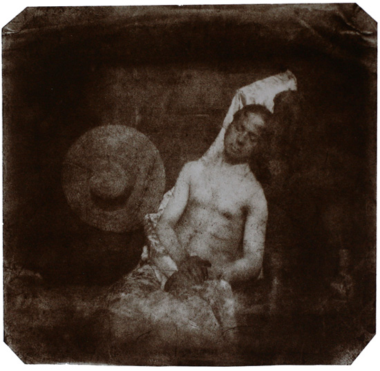 Hippolyte Bayard. Self-Portrait as a Drowned Man, 1840