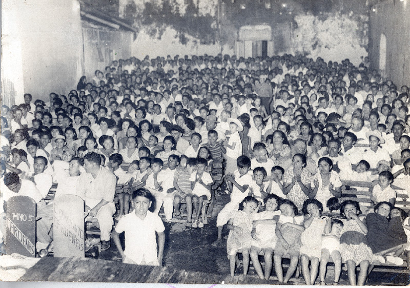 Grupo Cárdenas tocando en Sihochac, Champotón. Campeche, c a 1935.